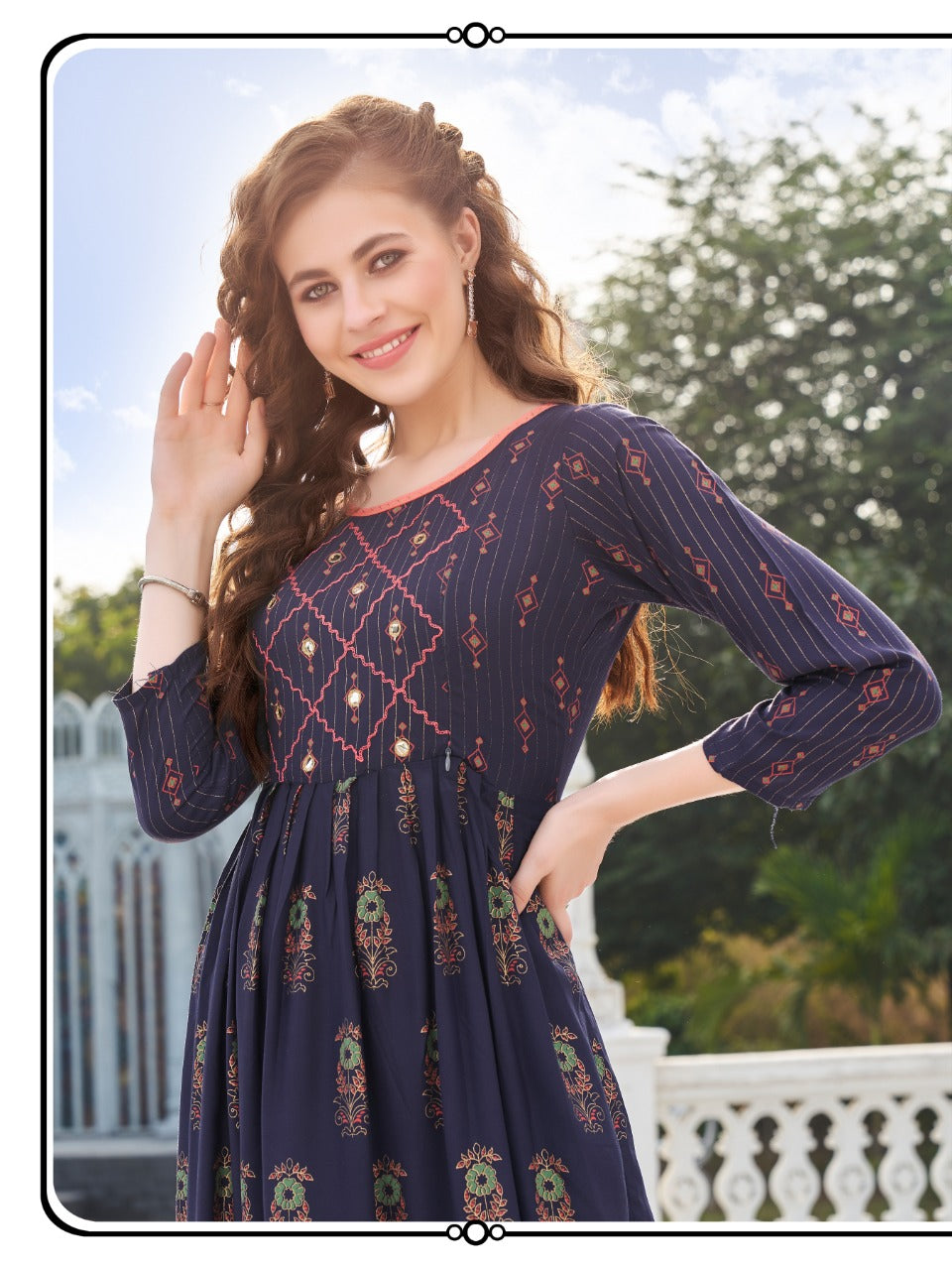 Cotton Printed Feeding Kurti With Zip, Half Sleeve at Rs 500/piece in Surat